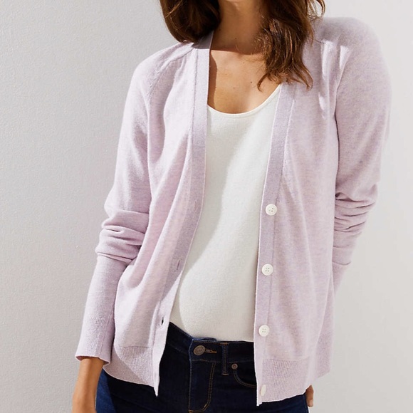 LOFT Sweaters - LOFT Signature V Neck Cardigan